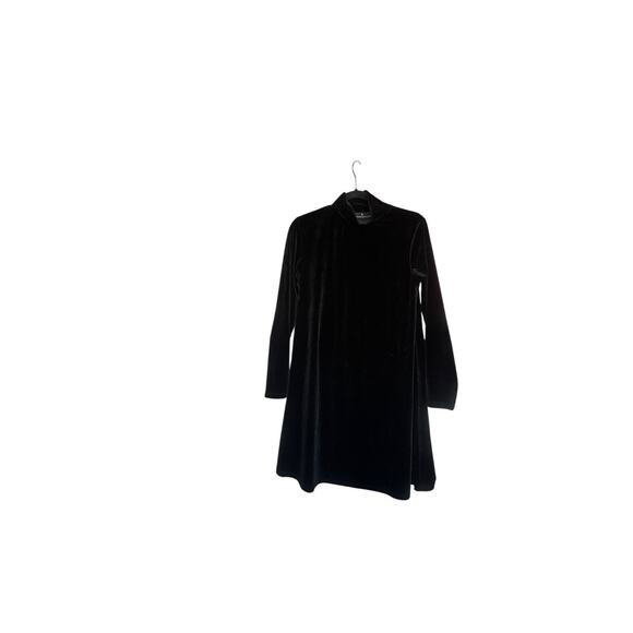 Pomander Place Tuckernuck Black Velvet Mottershead Long Sleeve Dress size XS - Picture 6 of 7